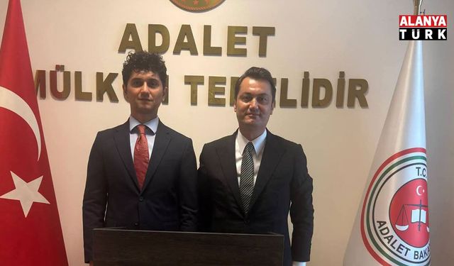 KAYMAKAM ÖZTÜRK’TEN SERİK CUMHURİYET BAŞSAVCISI ÖZEL’E İADE-İ ZİYARET
