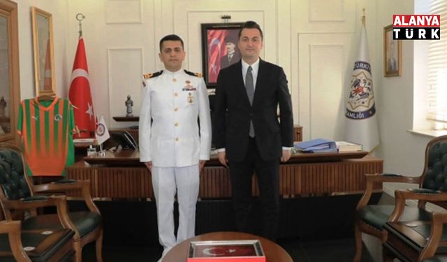 Sahil Güvenlik Karakol Komutanı Osman Karalay yüzbaşılığa terfi etti