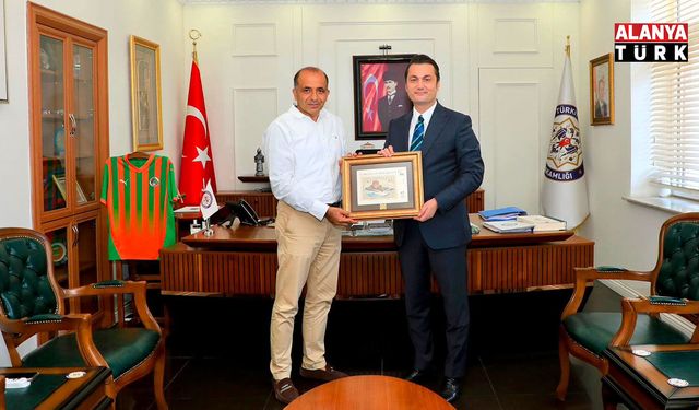 Jandarma Albay Mindivanlı’dan Kaymakam Öztürk’e Veda Ziyareti