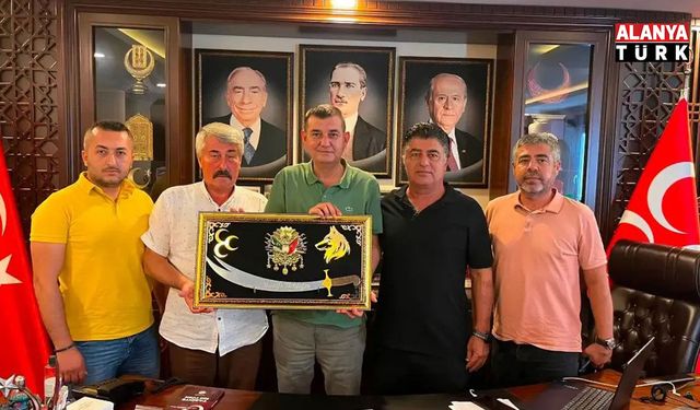Türkdoğan ve yönetiminden Çimen’e ziyaret