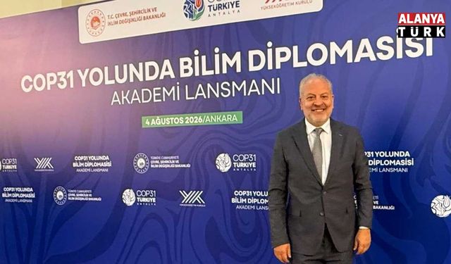 Rektör Sağer, ‘Cop31 Yolunda Bilim Diplomasisi’ lansmanına katıldı