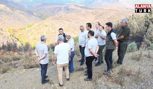 Sapadere’de rehabilitasyon çalışması için inceleme yaptılar