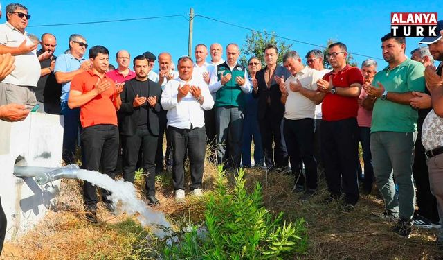Yeşilöz ve Keşefli’de tarım arazileri suyla buluştu