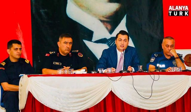 Alanya’da Kurum Amirleri Toplantısı düzenlendi