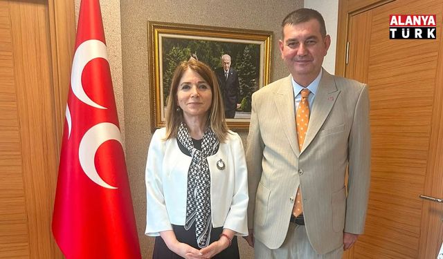 TÜRKDOĞAN’DAN ANKARA’DA MHP GENEL MERKEZİ’NE ZİYARET