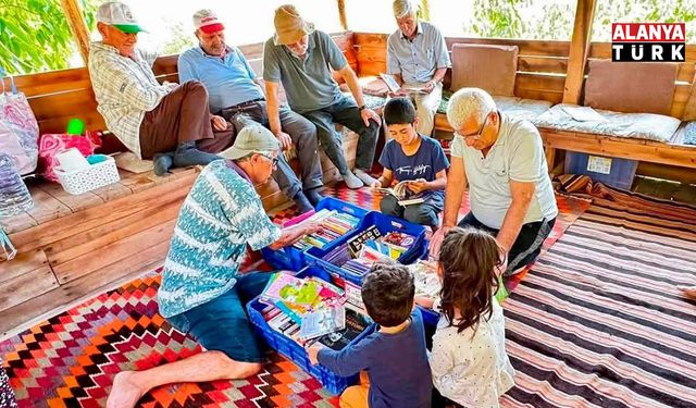 Manavgat Belediyesi'nden yaylalara kütüphane desteği