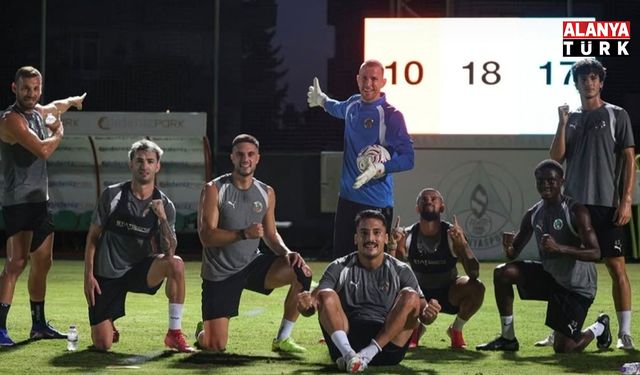 ALANYASPOR’DA ERZURUMSPOR MESAİSİ HIZ KESMEDEN SÜRÜYOR