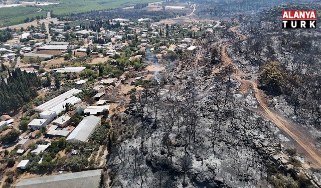 Antalya Aksu'daki orman yangını 4'üncü günde kontrol altına alındı
