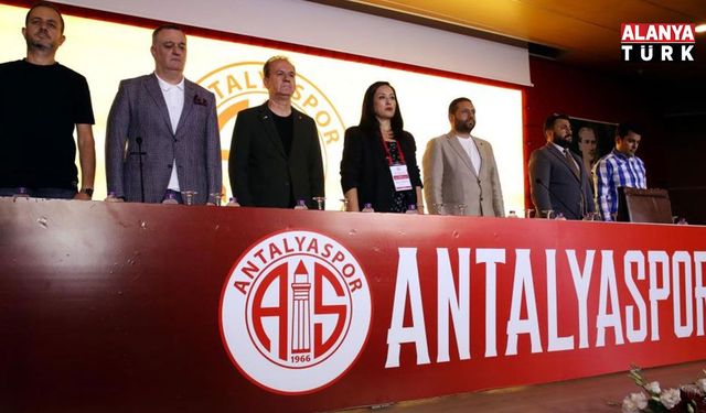 Antalyaspor A.Ş.’de yeni yönetim kurulu göreve geldi