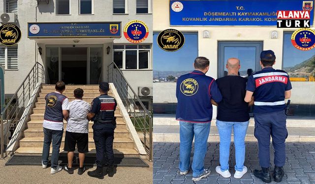 Antalya’da aranan 677 kişi yakalandı