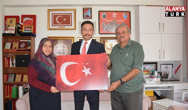 Cumhuriyet Başsavcısı Kapıcı'dan 15 Temmuz şehidinin ailesine ziyaret