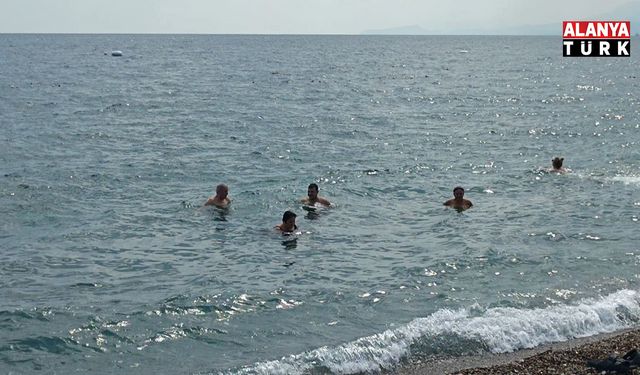 Antalya'da eylülde deniz keyfi