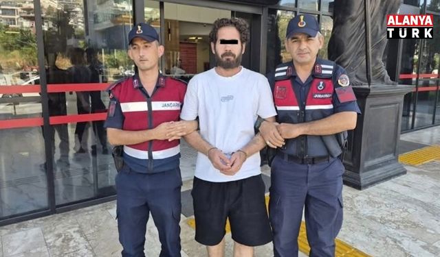 Alanya’da aranan hükümlü Tosmur’da yakalandı