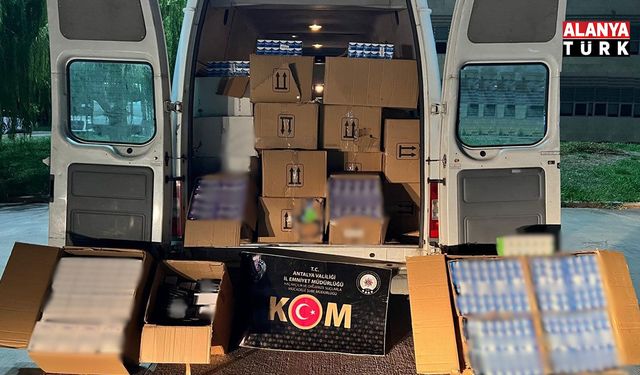 Antalya’da kaçakçılık operasyonu: 11 tutuklama