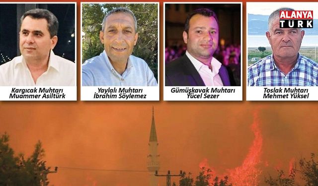Alanya’da yangınlar arttı, gözler elektrik hatlarında