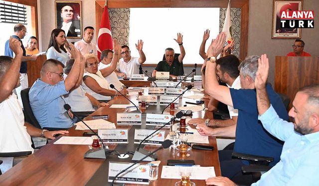 Kemer Belediyesi Eylül Ayı Meclis Toplantısı yapıldı