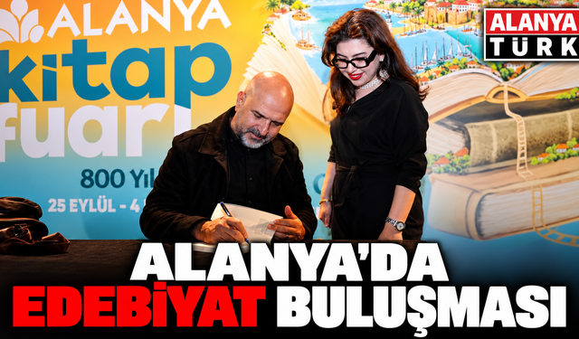 Alanya Kitap Fuarı’nda Abdullah Ataşçı okurlarıyla buluştu