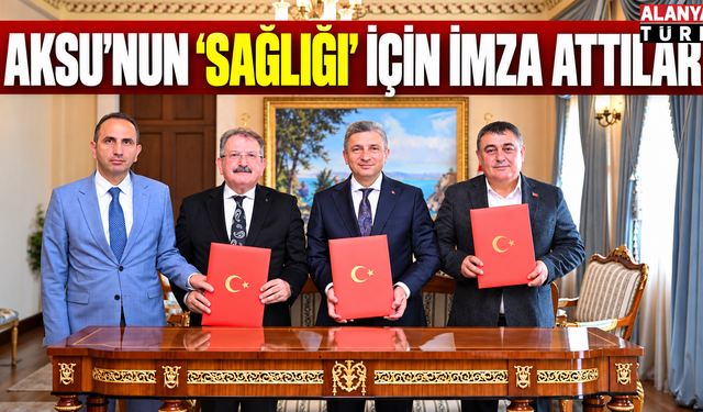 Aksu’nun 'Sağlığı' için imza attılar