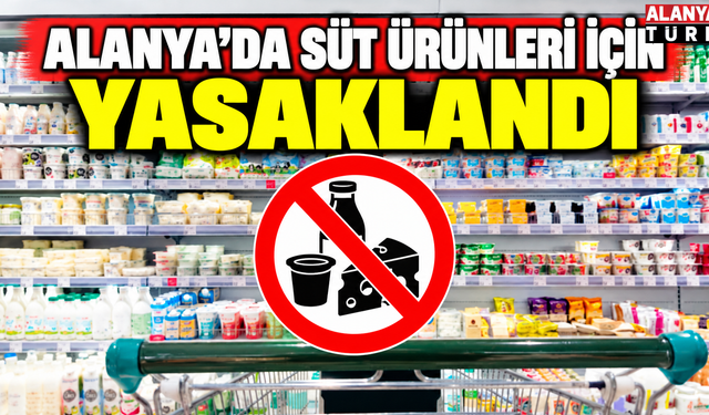 Alanya'da market raflarında o ifade yasaklandı