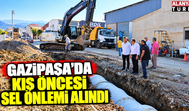 Gazipaşa Sanayi Sitesi’nde Sel Riskine Karşı Altyapı Hamlesi