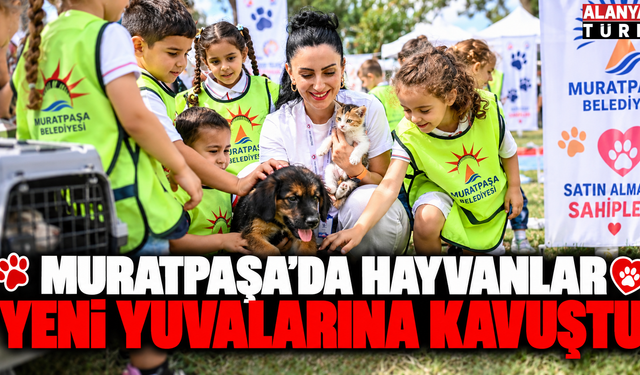 Muratpaşa'da 2026'da 287 sokak hayvanı yeni yuvasına kavuştu