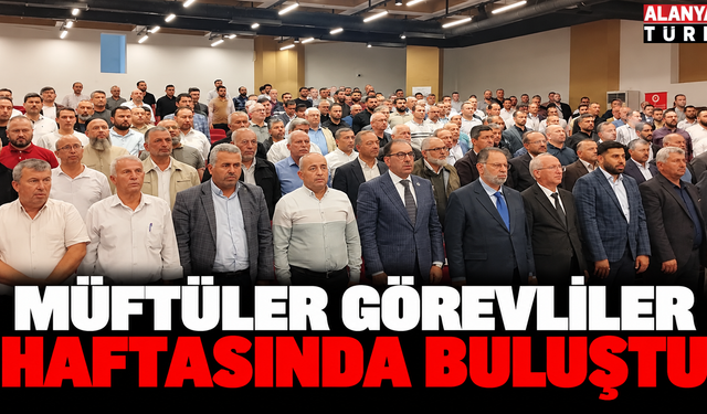 Camiler ve Din Görevlileri Haftası'nda anlamlı buluşma