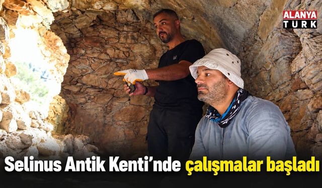 ALKÜ önderliğinde Selinus Antik Kenti çalışmaları başladı
