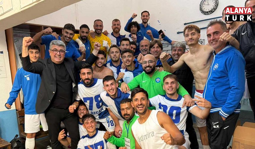 Alanya 1221 FK kendi evinde kazandı