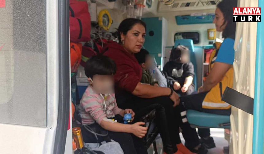 Yangında mahsur kalan çocukları inşaat işçileri kurtardı