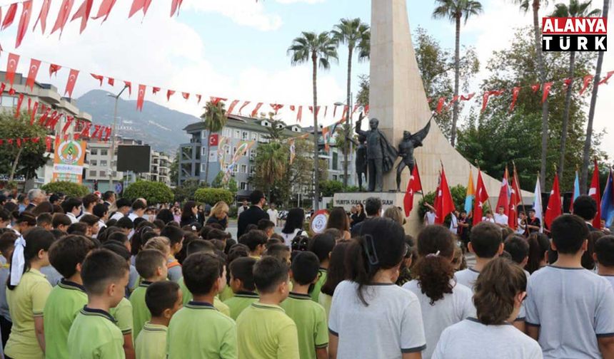 Alanya’da 10 Kasım Atatürk’ü Anma Programı belli oldu