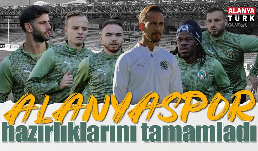 Alanyaspor, Kayserispor maçı hazırlıklarını tamamladı