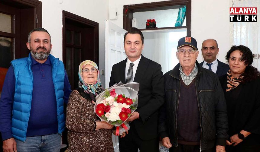 Kaymakam Öztürk, Kıbrıs gazisini unutmadı