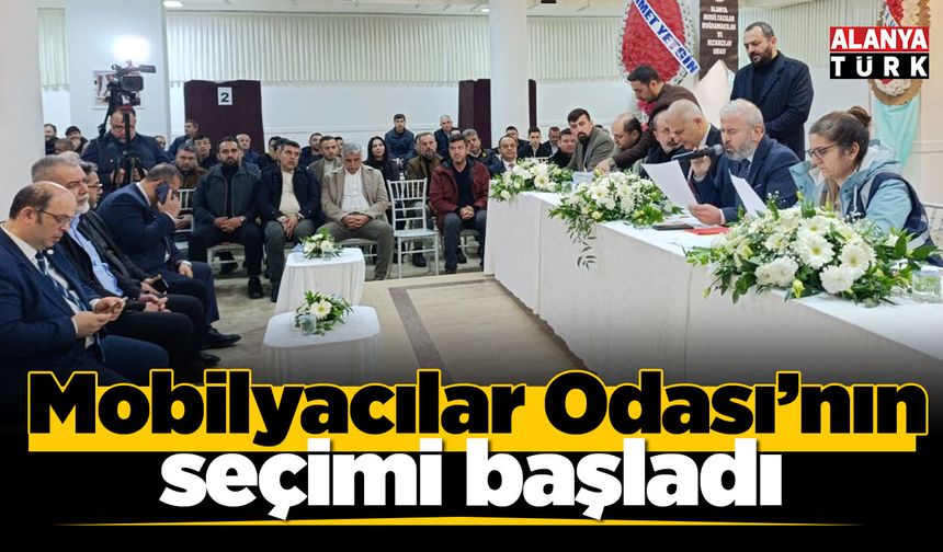 Mobilyacılar Odası’nın seçimi başladı