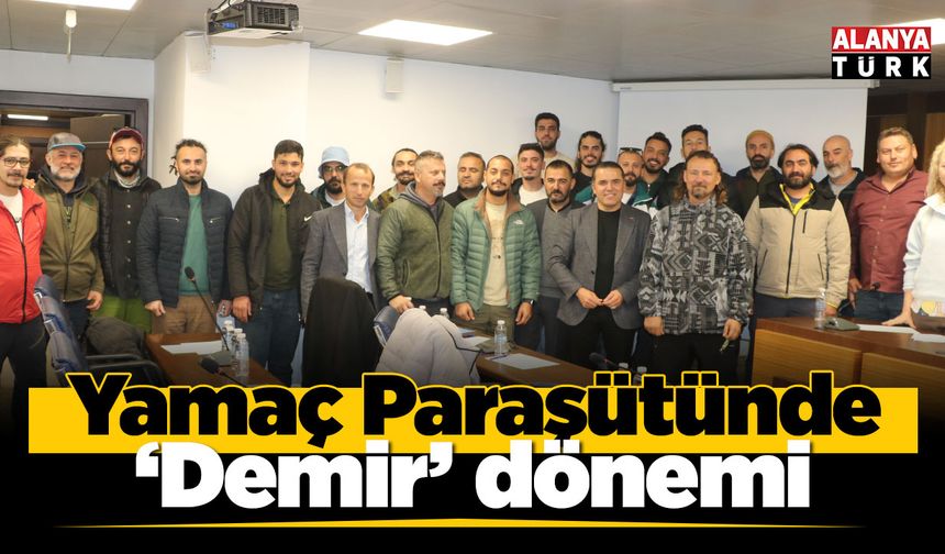Yamaç Paraşütünde 'Demir' dönemi