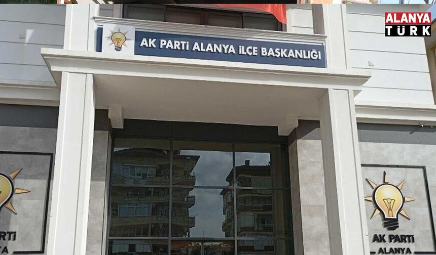 AK Parti Alanya’dan çifte standart tepkisi