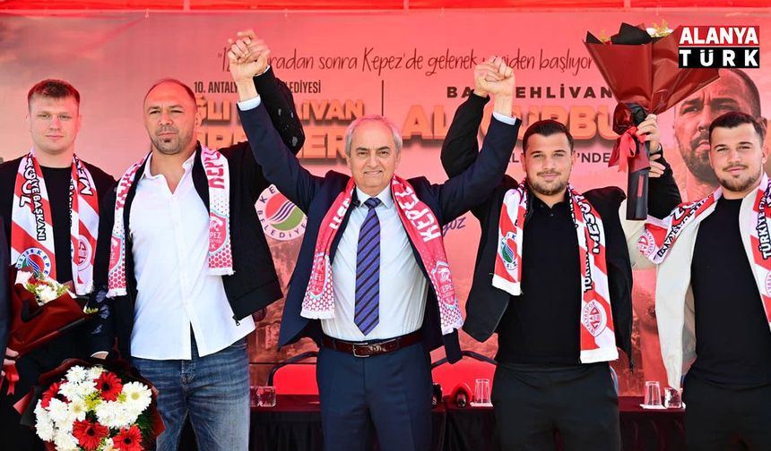 Yağlı güreşlerin efsane ismi Ali Gürbüz’e coşkulu karşılama