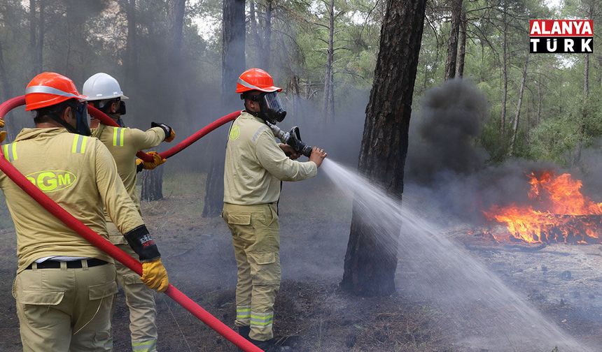 Antalya 2 bin 400 personel, 251 adet hava ve kara aracı ile muhtemel orman yangınlarına hazır