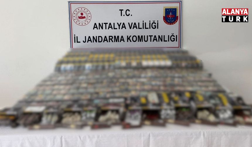Manavgat’ta Kaçak Sigara Operasyonu: 630 Bin TL’lik Ürün Ele Geçirildi
