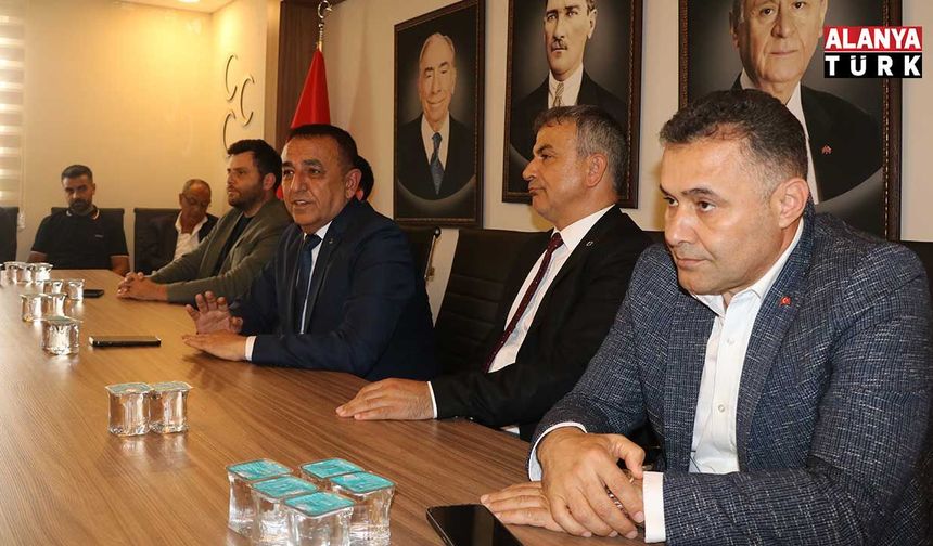 MHP Alanya İlçe Teşkilatı bayramlaştı