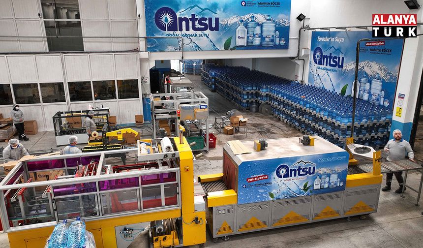 ANTSU yılın ilk yarısında 7 milyon litre su satışı yaptı
