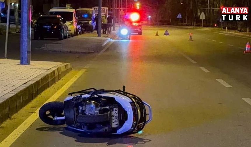 Gazipaşa’da motosiklet kazası: 1 ölü, 1 ağır yaralı