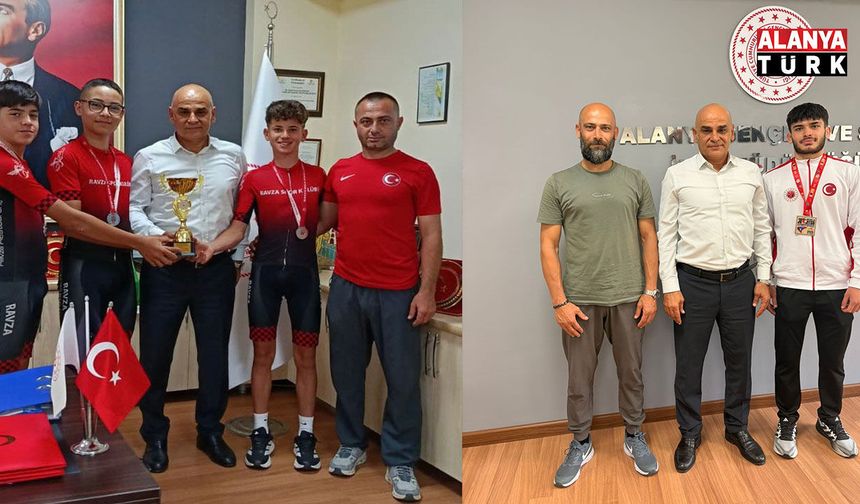 Alanya'nın Gururu Sporculardan Kıldırgıcı’ya Ziyaret