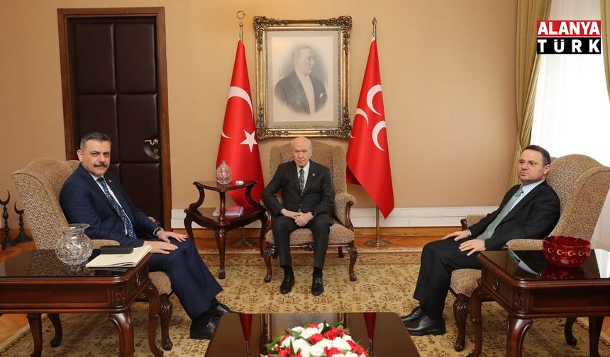 BAHÇELİ’YE KRİTİK ZİYARET: İKİ BAKAN TBMM’DE BİR ARAYA GELDİ