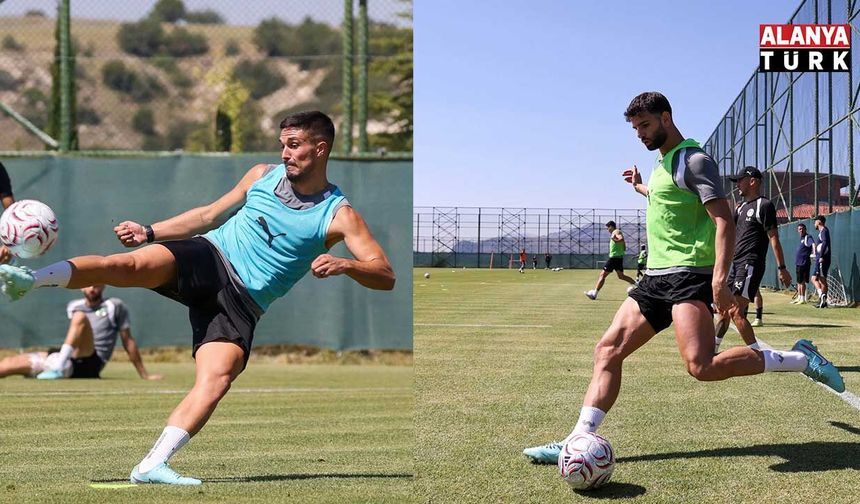 Alanyaspor’da kamp mesaisi devam ediyor