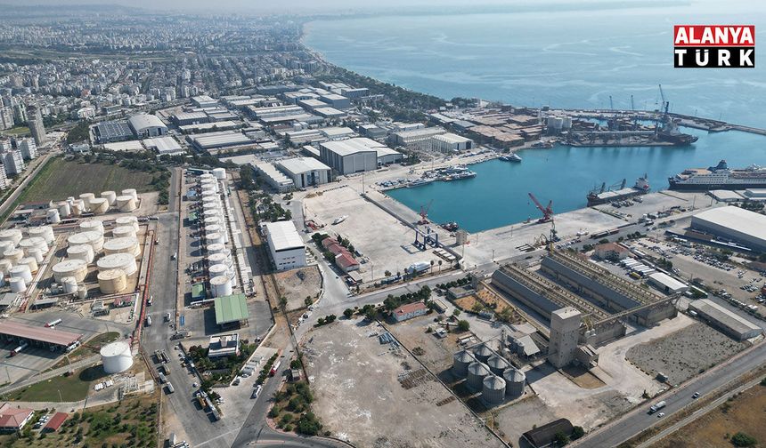Antalya Serbest Bölge'nin haziran ayı sonu itibarıyla toplam ticaret hacmi 598 milyon 643 bin dolar oldu