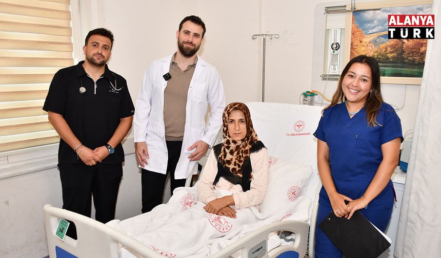 Alanya EAH’de ilk kez kapalı yöntemle yemek borusu kanseri ameliyatı gerçekleştirildi