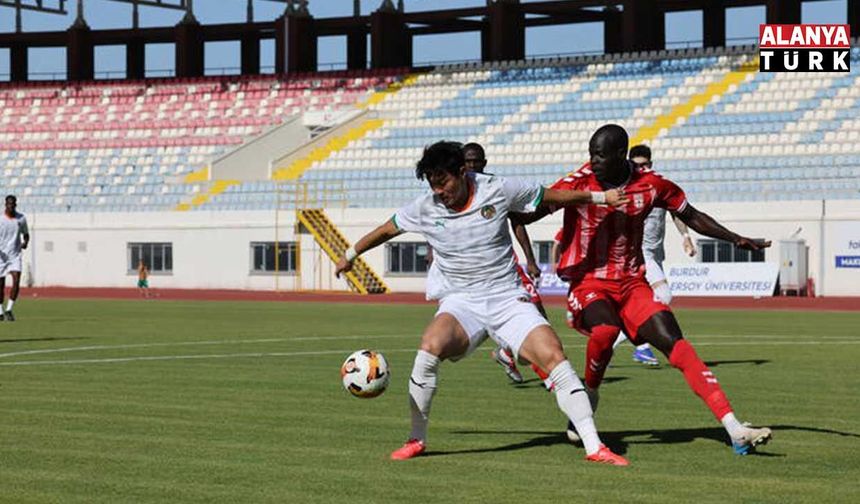 Alanyaspor hazırlık maçında berabere kaldı