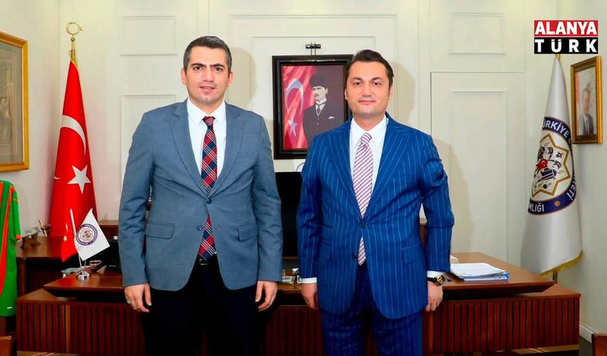 Gazipaşa Cumhuriyet Başsavcısı Balçı'dan Kaymakam Öztürk'e iade-i ziyaret