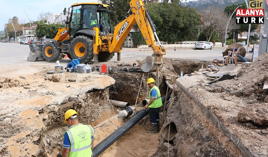 Kemer’in içmesuyu ve kanalizasyon altyapısı yenileniyor