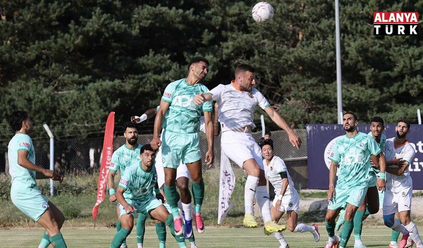 Alanyaspor, Erzurum kampındaki ilk maçında 2-0 mağlup oldu
